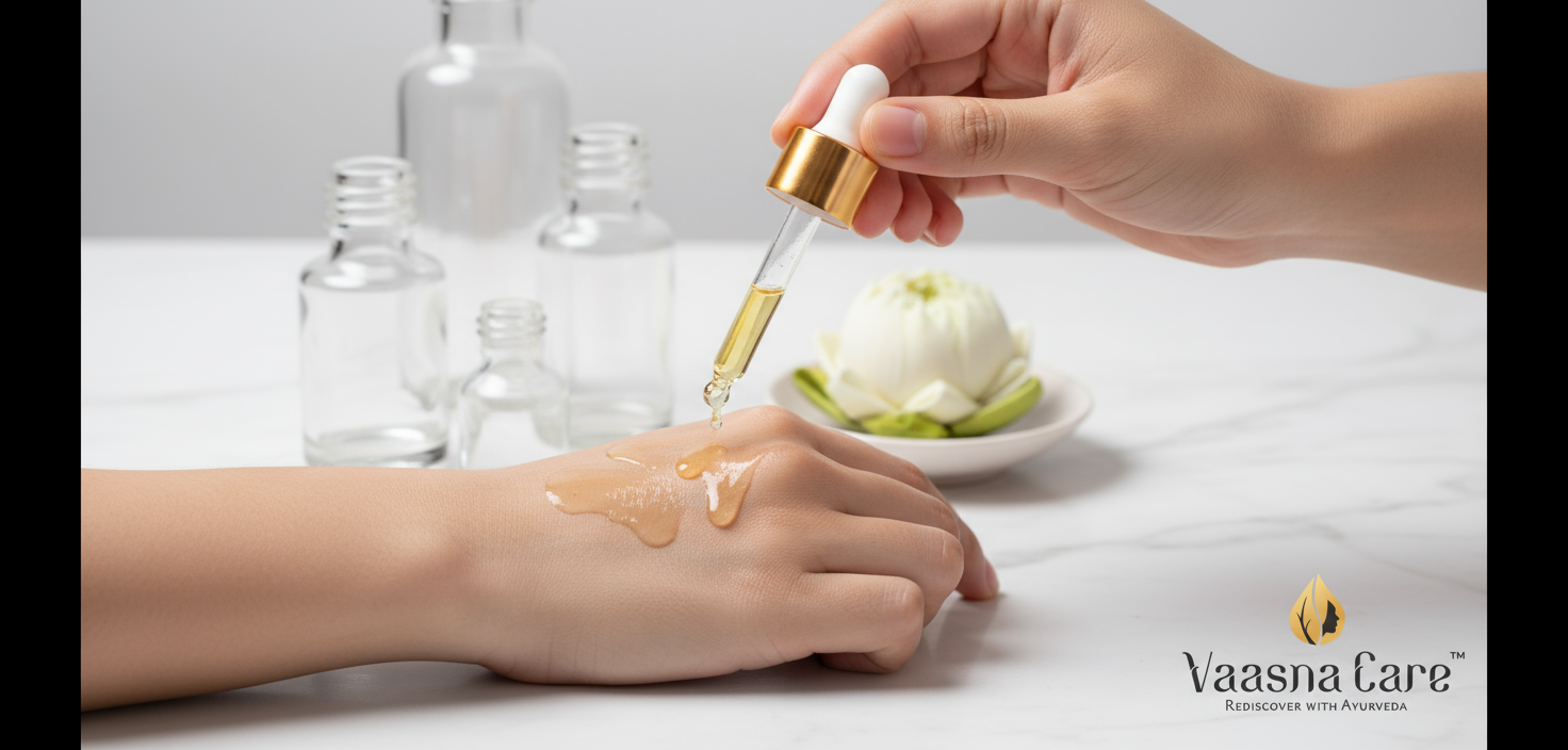 How to Use PRAKRTA 9PM Face Glow Oil for Brighter Radiant Skin - Vaasna Care