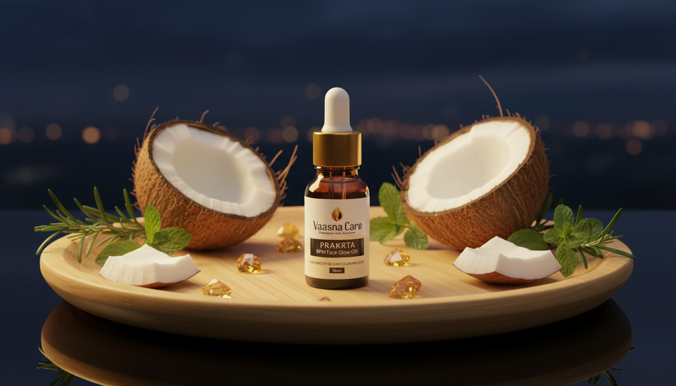 Unlocking Radiant Skin: The Ayurvedic Science Behind Face Oils & PRAKRTA 9PM Face Glow Oil - Vaasna Care