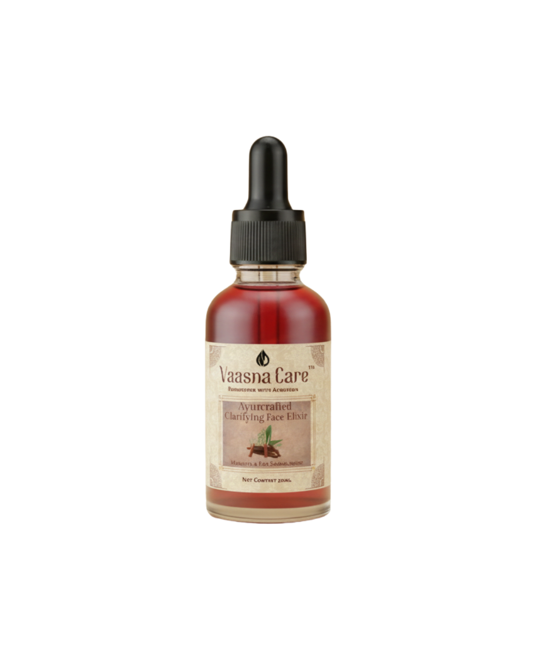 Ayurcrafted Clarifying Face Elixir – Manjista & Red Sandalwood Ayurvedic Oil for Pigmentation & Even Tone