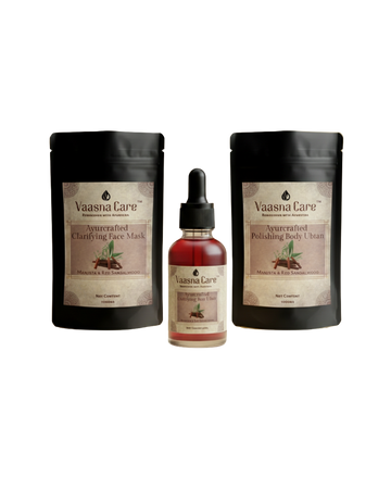 Handcurated Skin Brightening Combo – Ayurvedic Ritual for Pigmentation, Tan & Uneven Tone