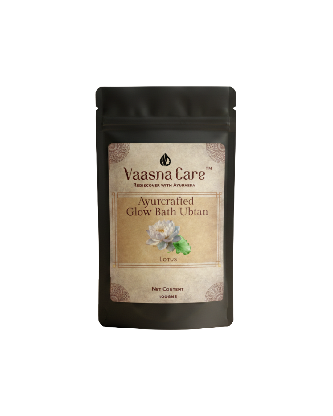 Ayurcrafted Glow Bath Ubtan – Ayurvedic Daily Body Cleanser for Natural Glow