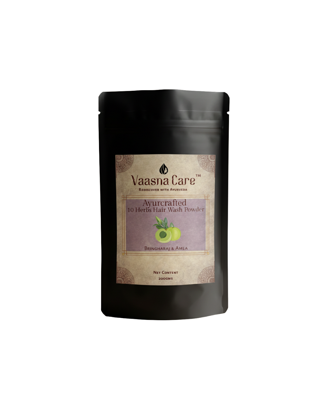 Ayurcrafted 10 Herbs Hair Wash Powder – Natural Ayurvedic Hair Cleanser