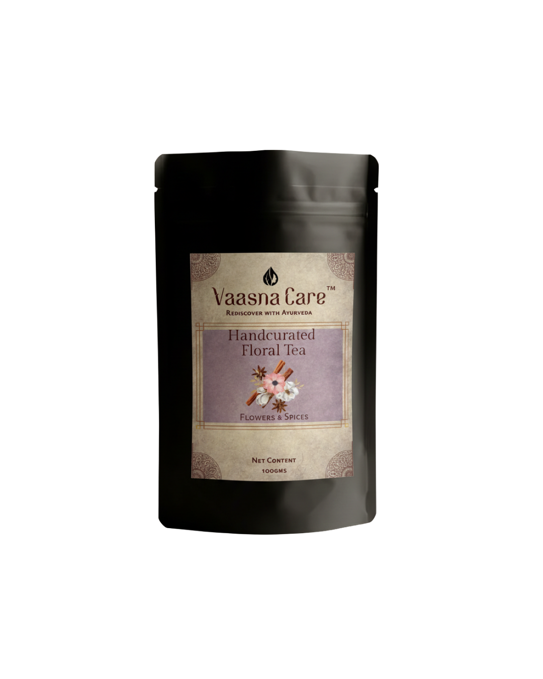 Handcrafted Floral Spice Tea – Ayurvedic Herbal Infusion for Skin Balance & Inner Glow
