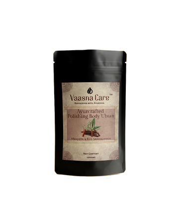 Ayurcrafted Polishing Body Ubtan – Ayurvedic Herbal Powder for Skin Refining & Smoothness