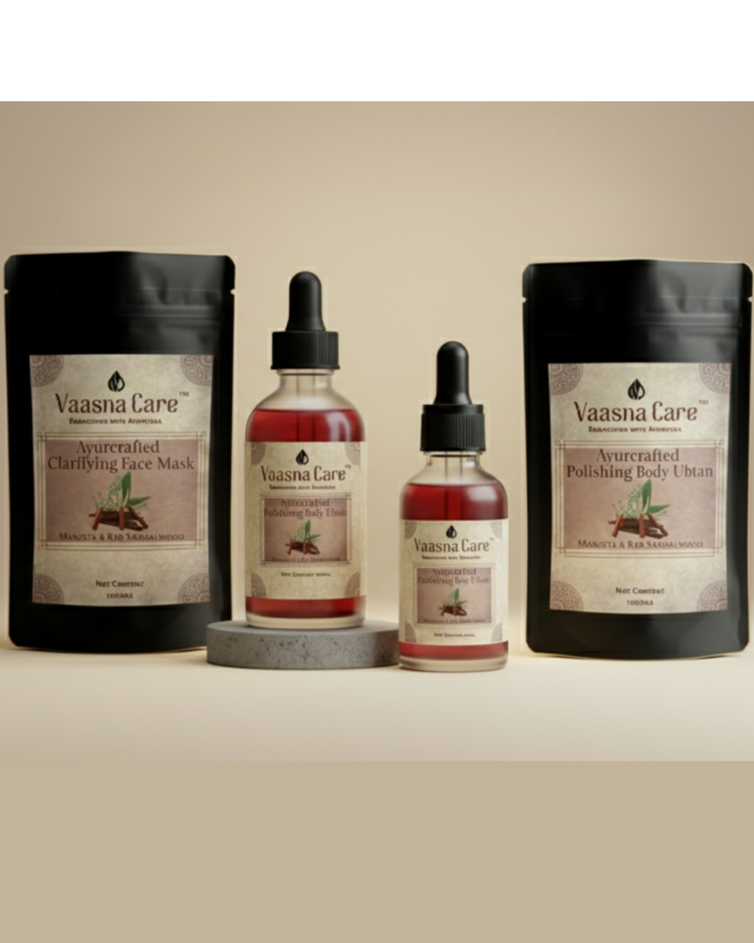 Handcrafted Ritual for Dusky Skintone – Ayurvedic Brightening & Tone Correction Body–Face Ritual