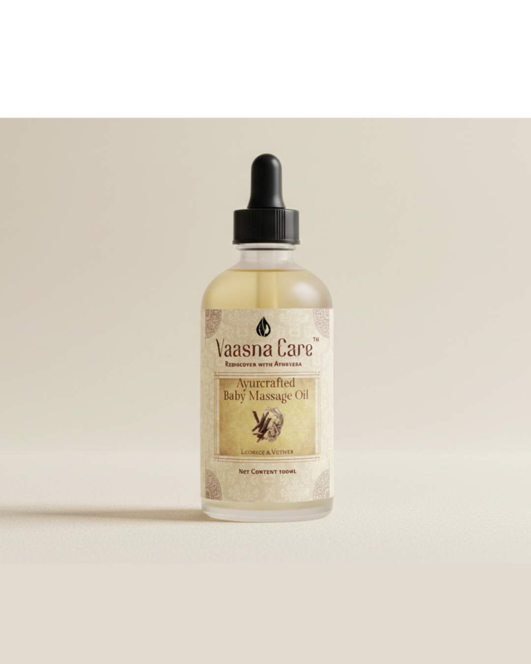 Ayurcrafted Baby Massage Oil – Gentle Ayurvedic Body Oil for Babies