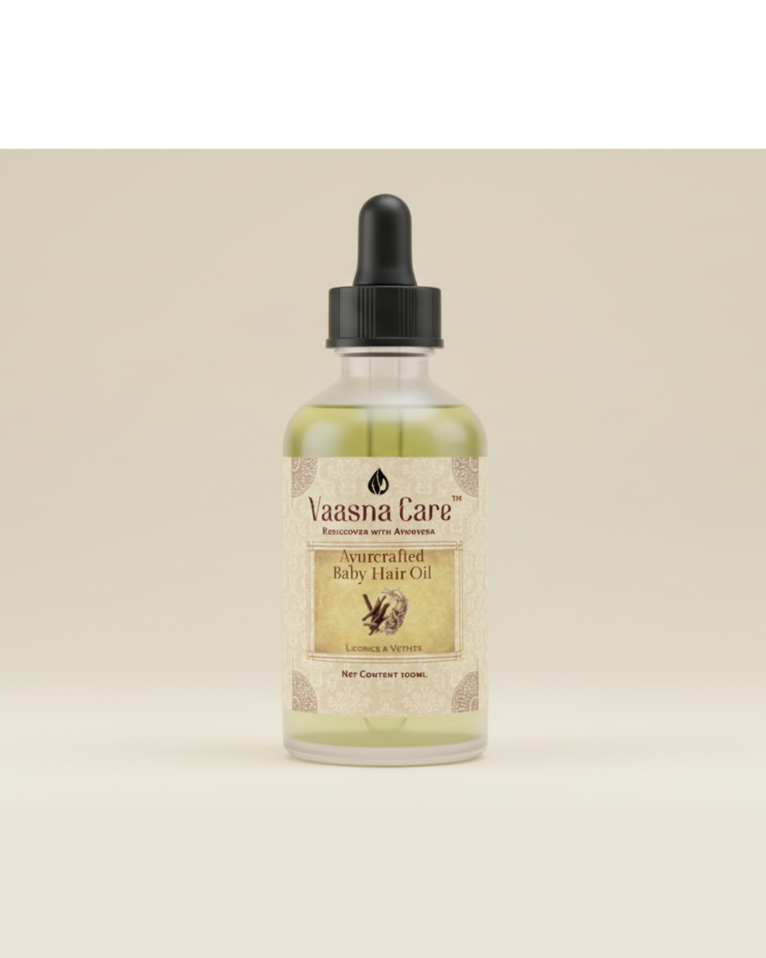 Ayurcrafted Baby Hair Oil – Gentle Ayurvedic Oil for Baby Hair & Scalp