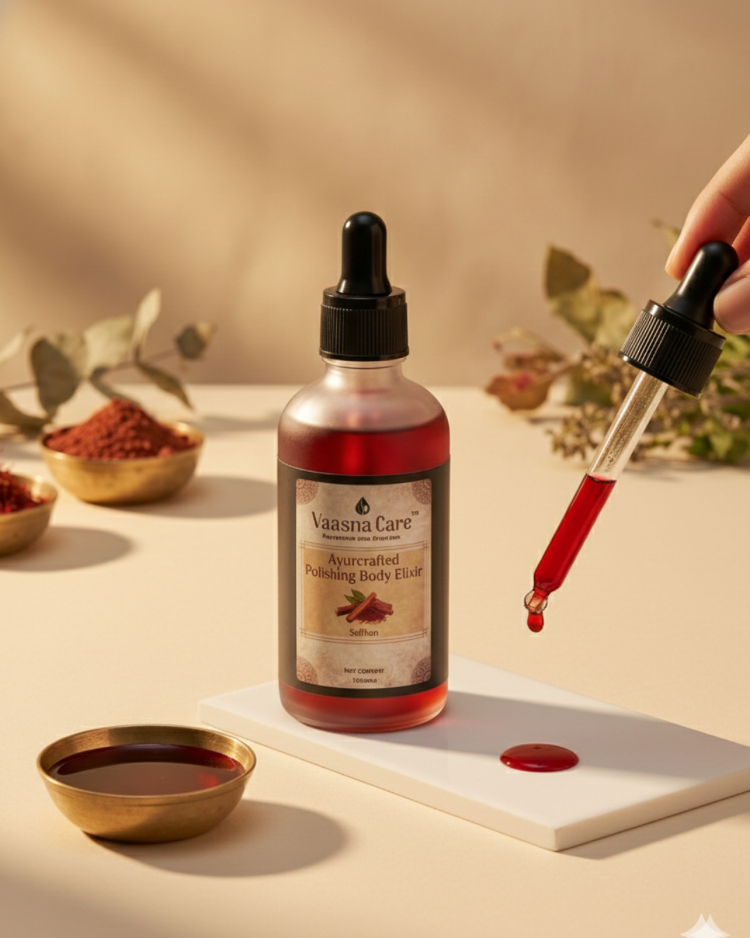 Ayurcrafted Polishing Body Elixir – Ayurvedic Body Oil for Smoothness & Glow