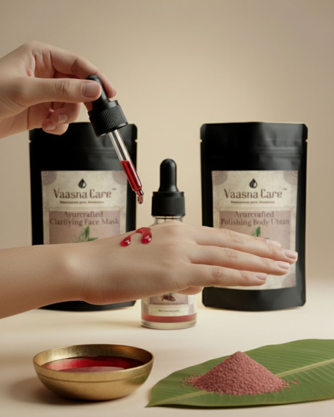 Handcurated Skin Brightening Combo – Ayurvedic Ritual for Pigmentation, Tan & Uneven Tone