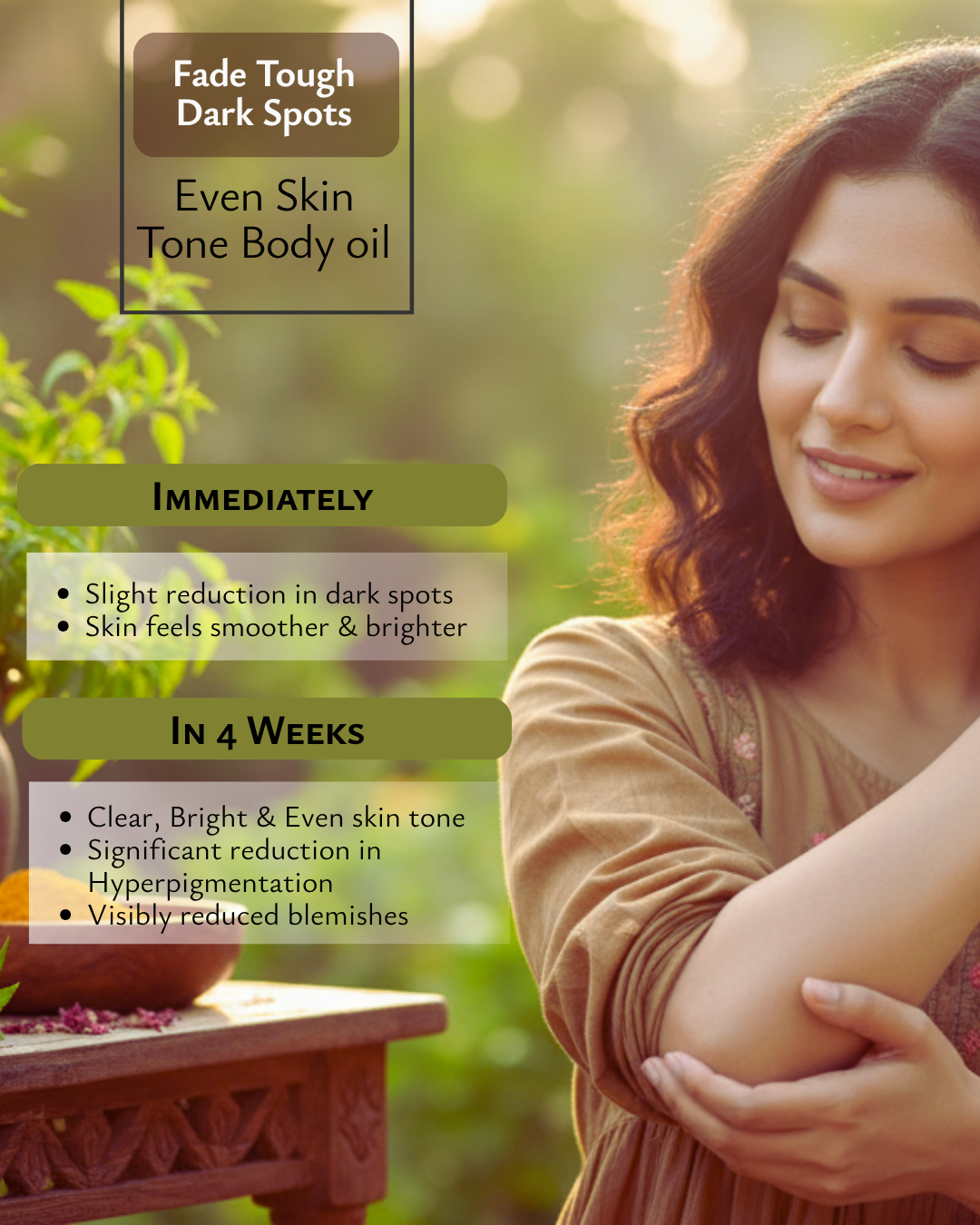 PRAKRTA Ayurvedic Pigmentation Removal Oil – Fade Tough Dark Spots, Even Skin Tone