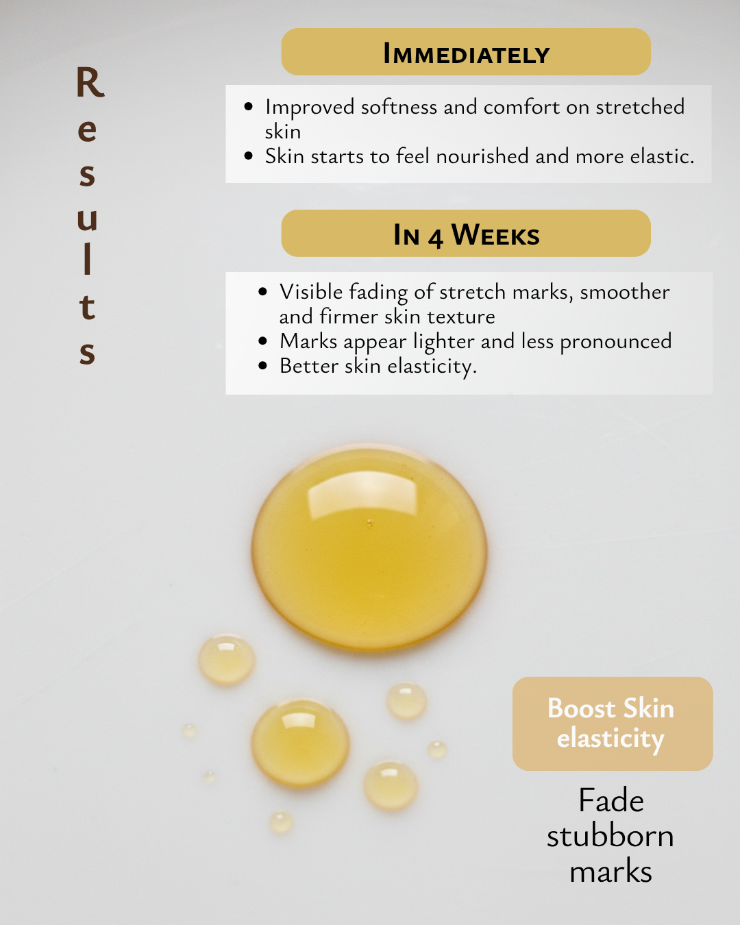 PRAKRTA Ayurvedic Stretch Mark Removal Oil – Fade Scars & Boost Skin Elasticity