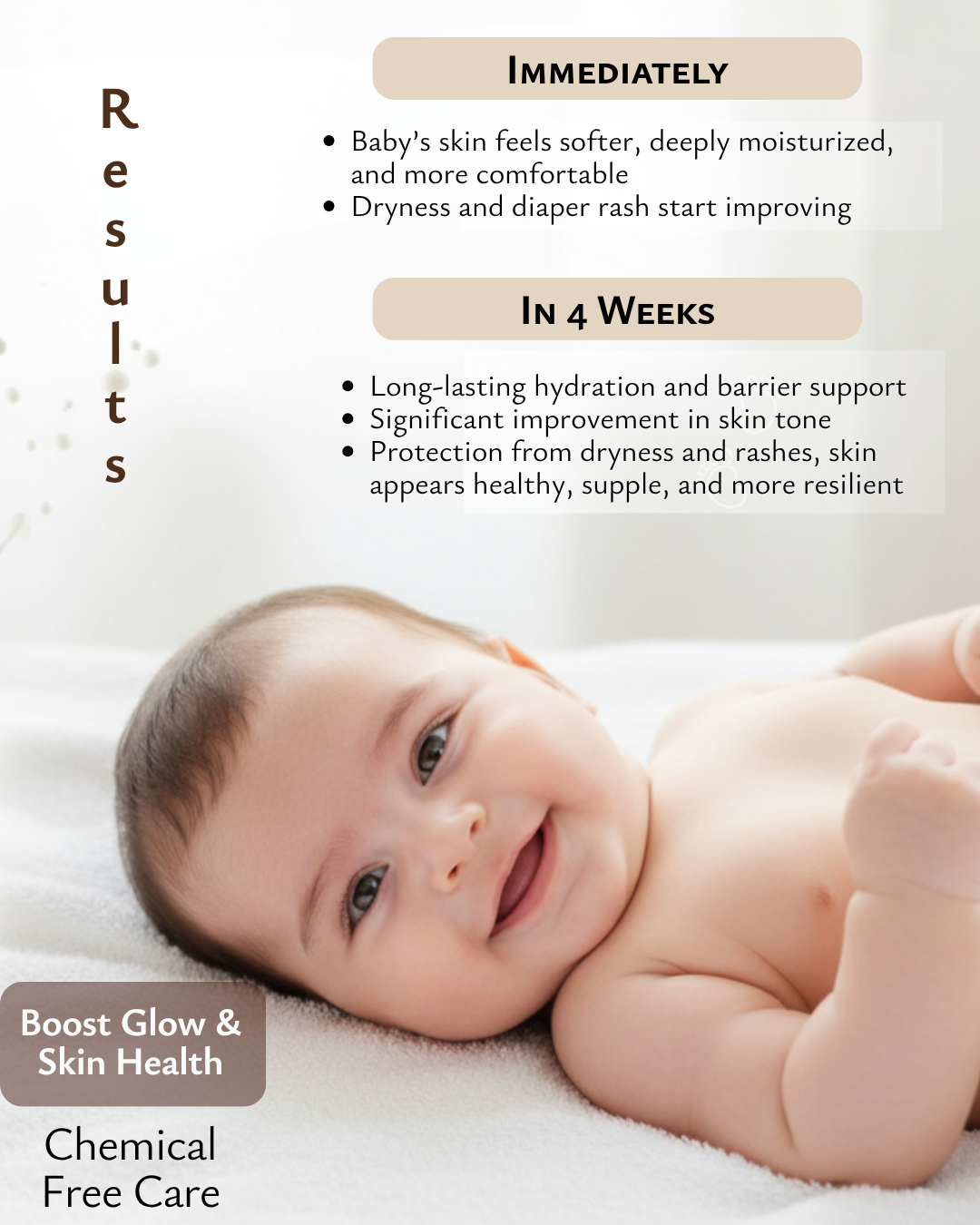 PRAKRTA Ayurvedic Baby Massage Oil – Boost Glow & Skin Health, Chemical Free Care